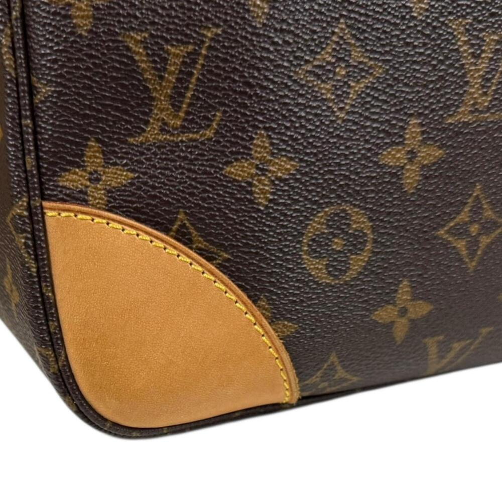 LOUIS VUITTON Authentic Brown Monogram Canvas Boulogne 30 Shoulder Bag - Picture 9 of 13